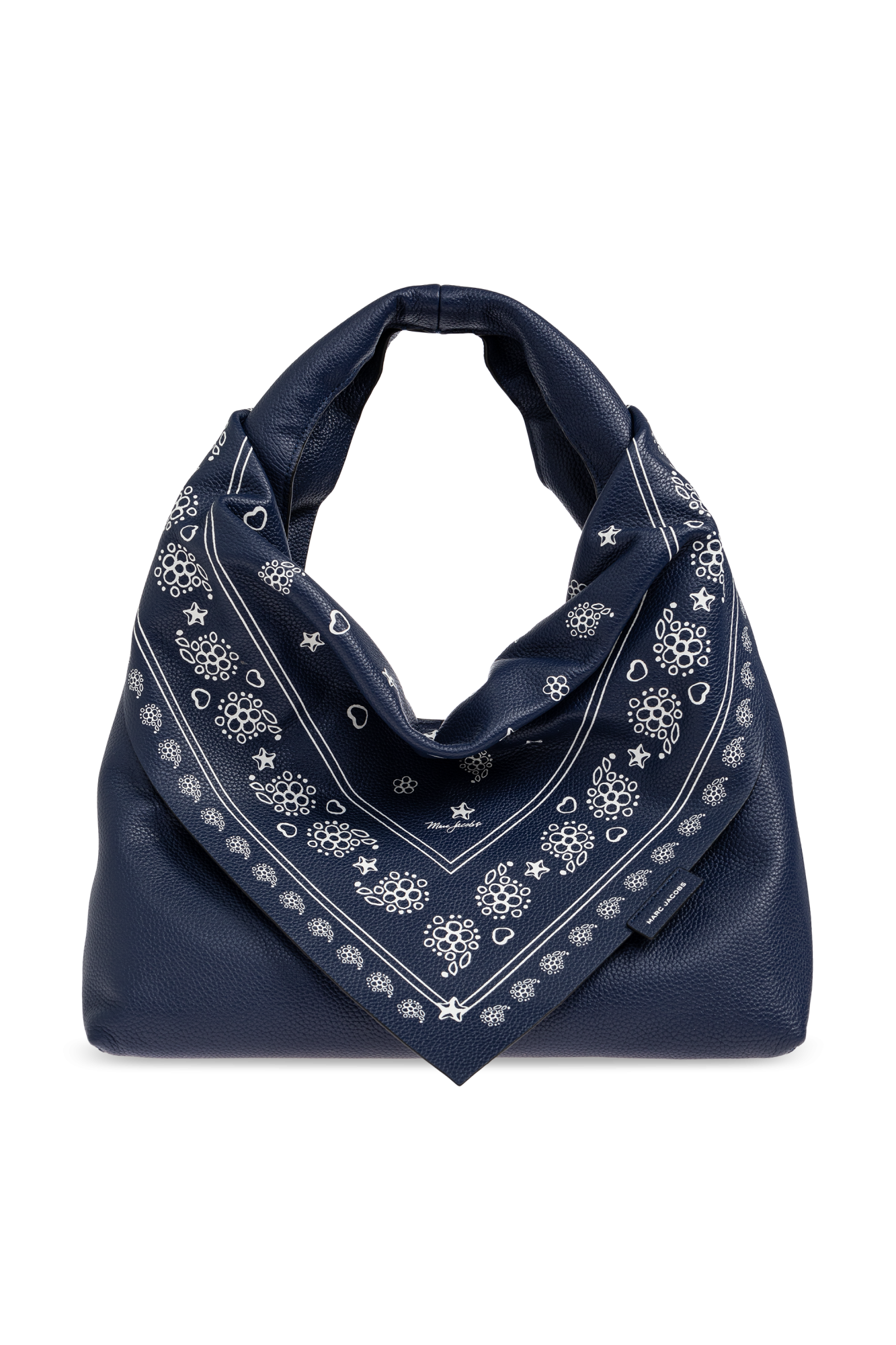 Navy blue Shopper bag 'The Bandana Sack' Marc Jacobs - Vitkac France
